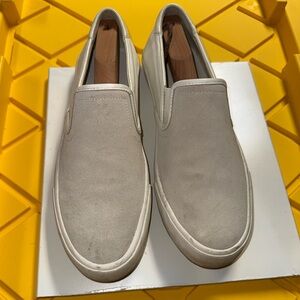 Coach Men's Cream Slip-Ons
